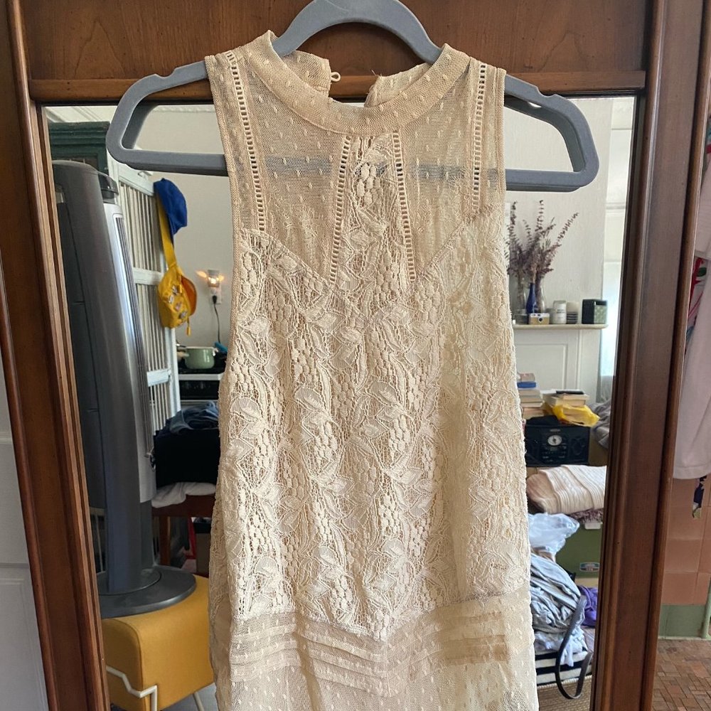 Free People Lace Top